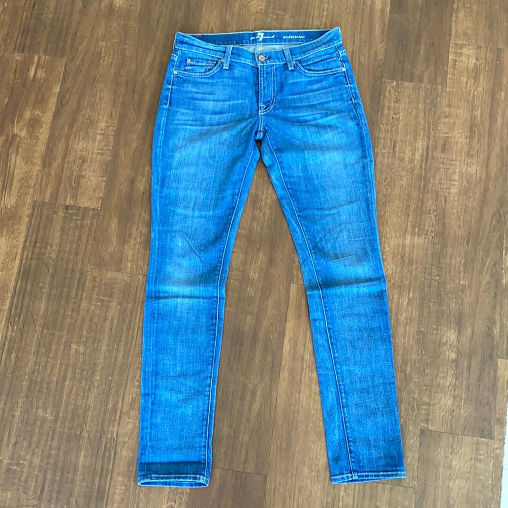 7 for all Man Kind size 28 Roxanne fit jeans